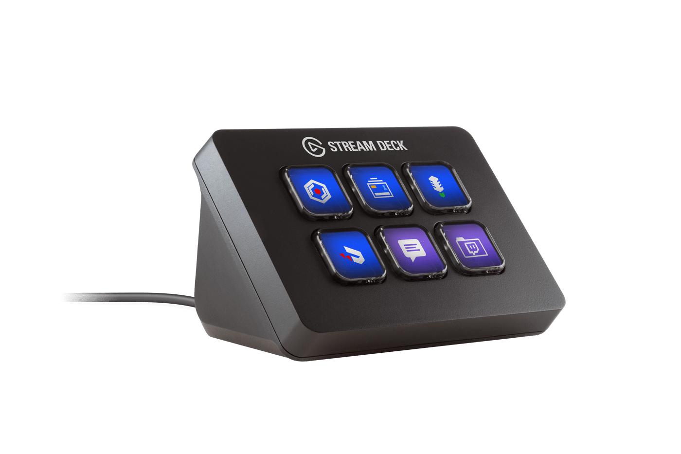 Elgato Stream Deck Mini control surface with 6 LCD keys